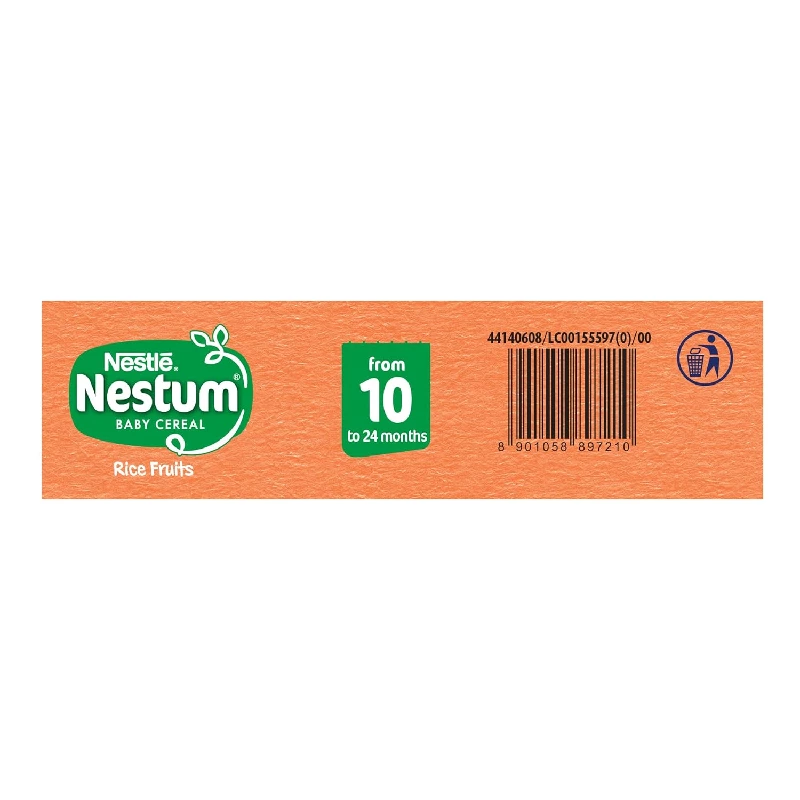 Nestle Nestum Baby Cereal with Rice Fruits, 300 g-3.webp